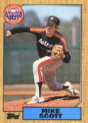 1987 Topps Baseball Cards      330     Mike Scott